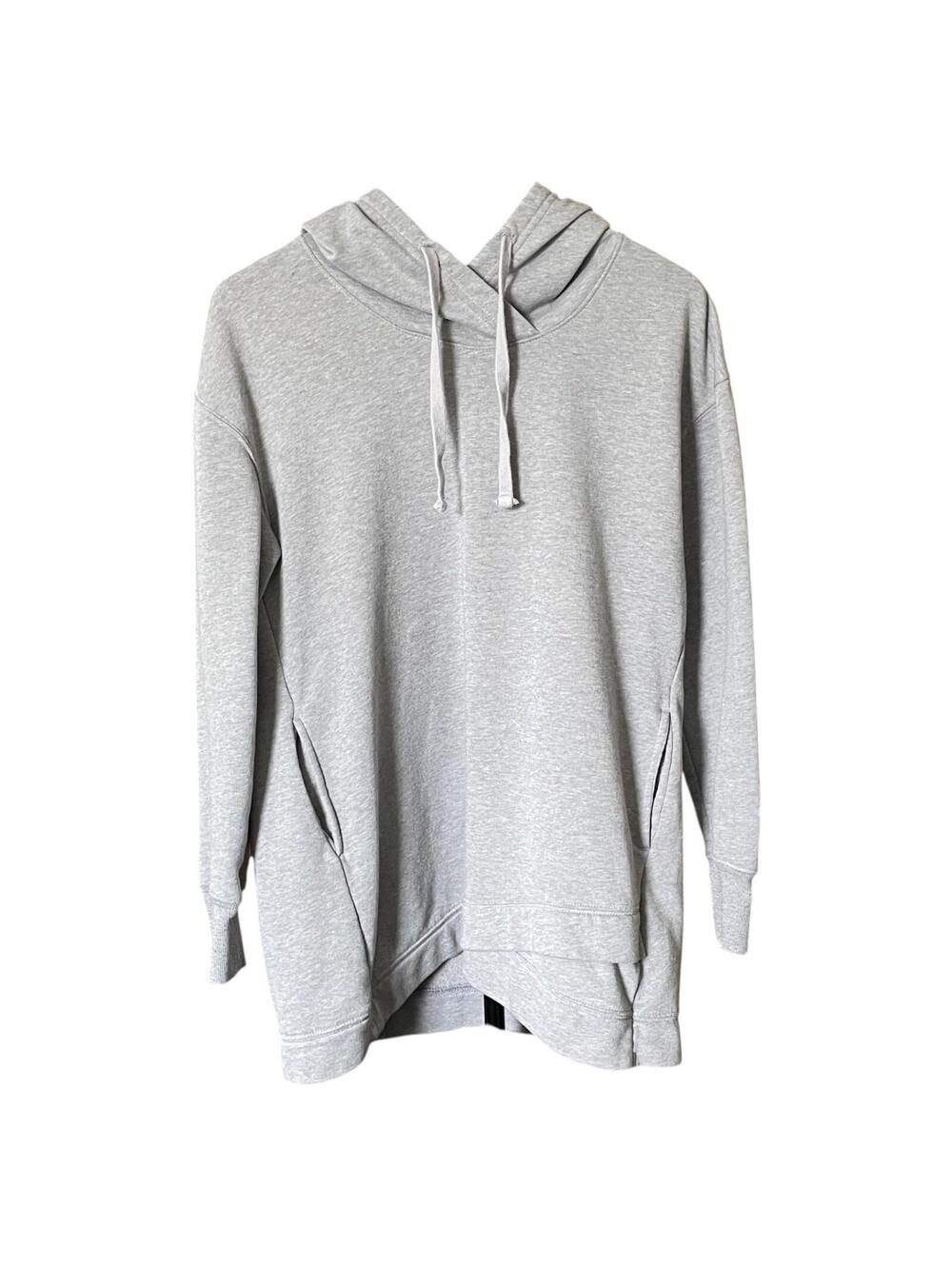 Old Navy Men's Lightweight Solid Gray Hoodie Size SMALL- CLEAN!